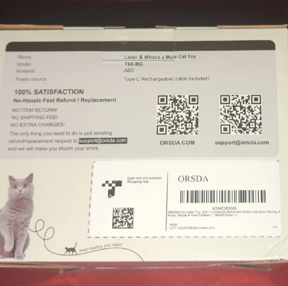 Orsda Double Laser Cat Toy - Picture 2 of 14